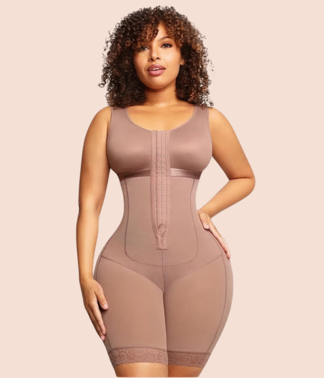 Extreme Tummy Control Shapewear Bodysuit Beige
