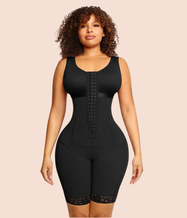 Extreme Tummy Control Shapewear Bodysuit Black